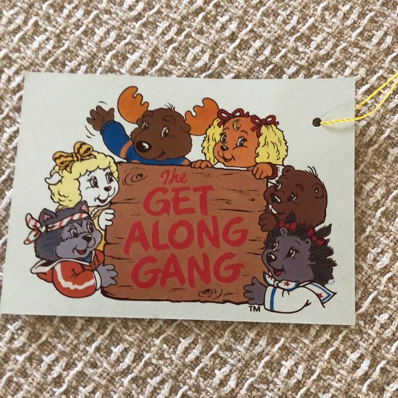 NWT VINTAGE THE GET ALONG GANG BOOK BAG KNAPSACK BACKPACK - Picture 12 of 16